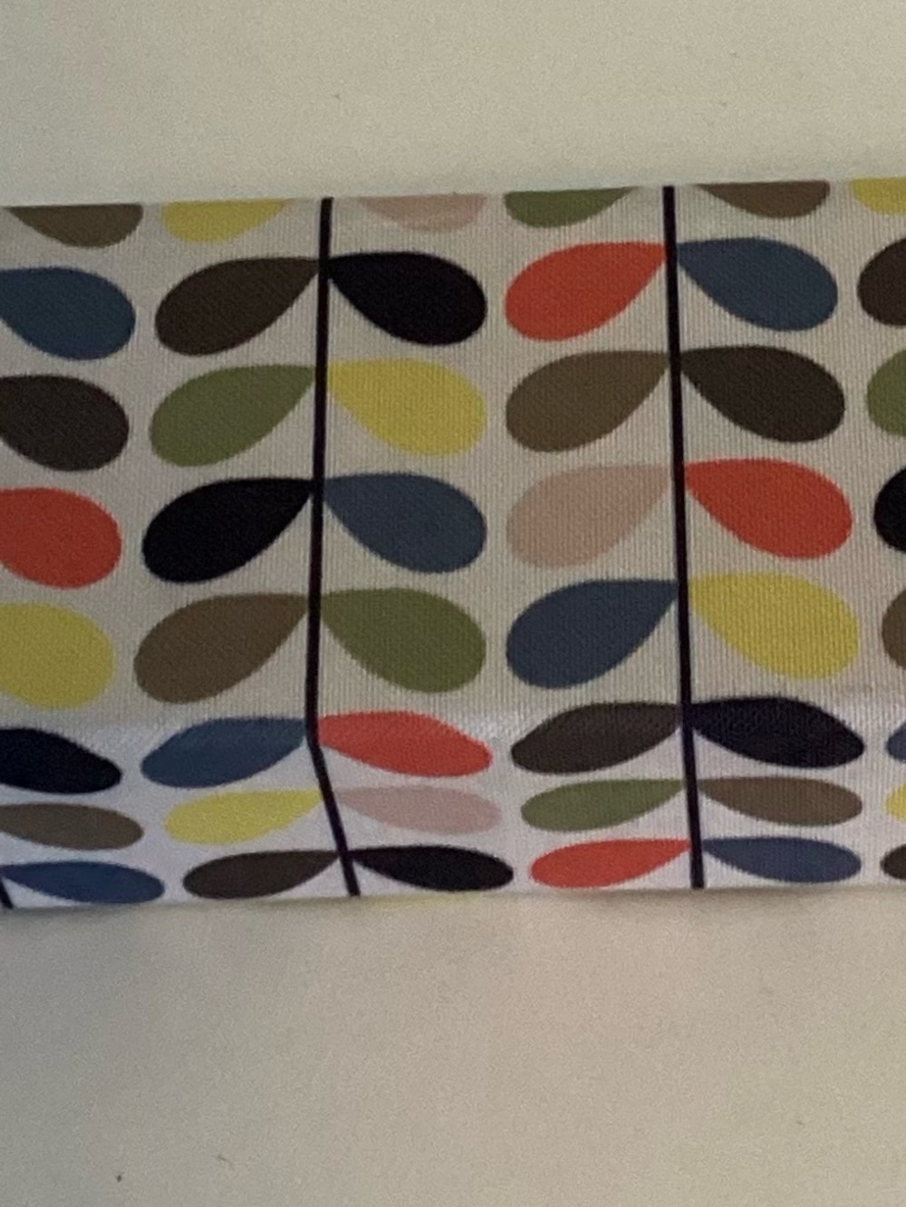 Orla Kiely Leaf Print Glasses Case - Picture 4 of 6